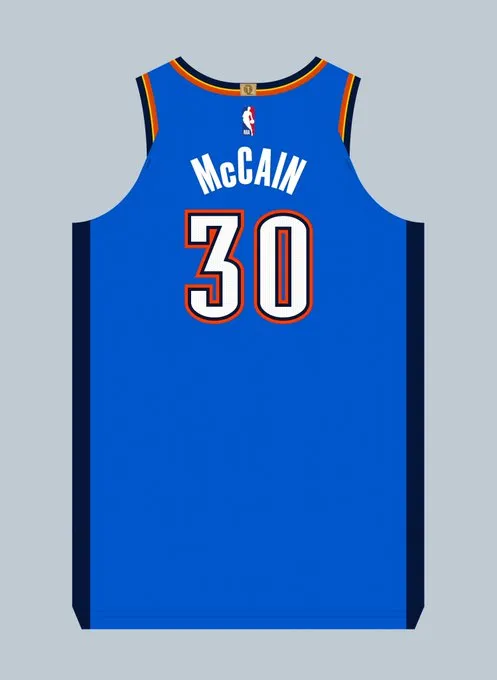 九游app-2030！球衣博主：贾里德-麦凯恩将在雷霆身穿30号球衣